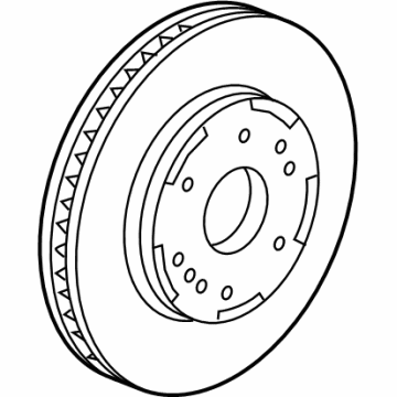 Chevy Silverado 1500 LTD Brake Rotor - 13553983