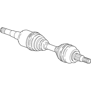Chevy Traverse Limited Axle Shaft - 84878157