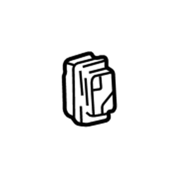 GM 20357650 Courtesy Lamp Retainer 20357650 GM Courtesy Lamp Retainer Illustration 1 of 1