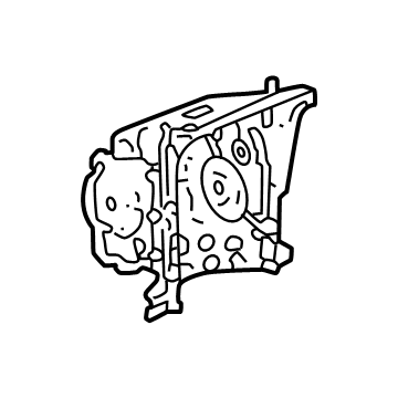 GMC 85140659 Rear Side Rail Reinforcement