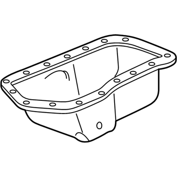 Chevy 12353129 Oil Pan