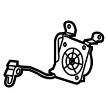 GM 85160739 Blower Motor, Front 85160739 GM Blower Motor, Front Illustration 1 of 1