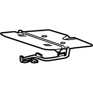 86781010 GM Seat Cushion Heater, Front Rear Illustration 1 of 1