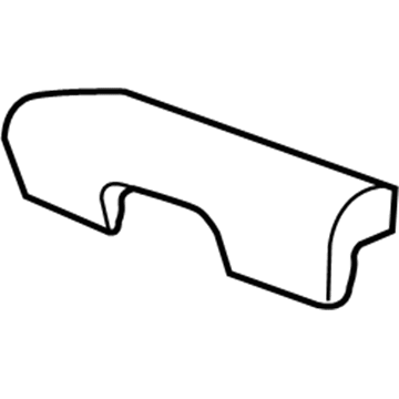 GM 84107248 Pad, Front 84107248 GM Pad, Front Illustration 1 of 1