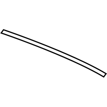 GM 92215604 Instrument Panel Seal Strip 92215604 GM Instrument Panel Seal Strip Illustration 1 of 1