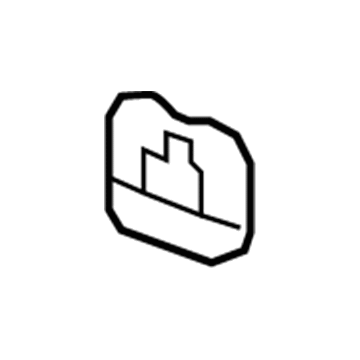 GM 92138999 Instrument Panel Clip 92138999 GM Instrument Panel Clip Illustration 1 of 1