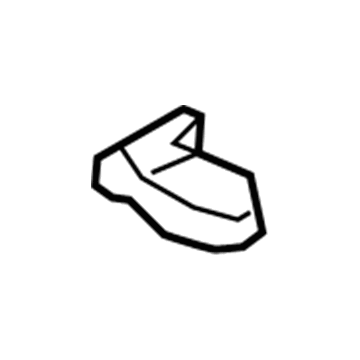 GM 92138852 Instrument Panel Retainer 92138852 GM Instrument Panel Retainer Illustration 1 of 1