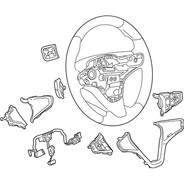 Chevy 13467145 Steering Wheel