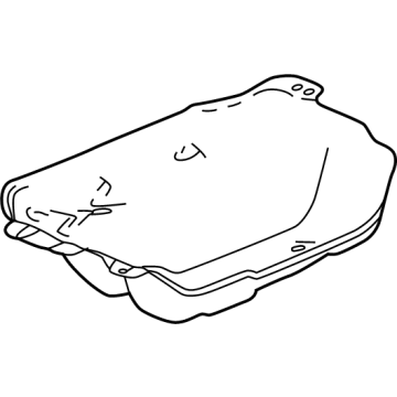 26383048 GM Shield-Fuel Tank Illustration 1 of 1
