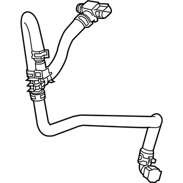 GM 95433739 Vacuum Hose 95433739 GM Vacuum Hose Illustration 1 of 1
