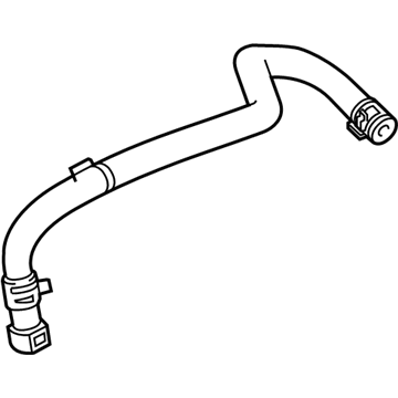 GM 42429121 Vacuum Hose 42429121 GM Vacuum Hose Illustration 1 of 1
