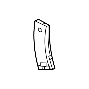 GM 42798310 Upper Duct 42798310 GM Upper Duct Illustration 1 of 1