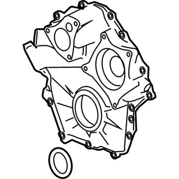 Cadillac 89018044 Front Cover Seal