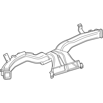 Chevy 26516769 Center Duct