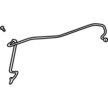 GM 10307349 Evaporator Tube 10307349 GM Evaporator Tube Illustration 1 of 1