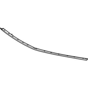 85557738 GM Weatherstrip, Hood Panel Illustration 1 of 1