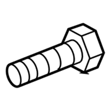 Pontiac 92139101 Lower Note Horn Bolt