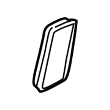25717665 GM Side Air Bag, Blue, Passenger Side Illustration 1 of 1