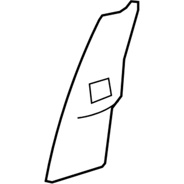 Chevy 20937903 Seat Belt Cover
