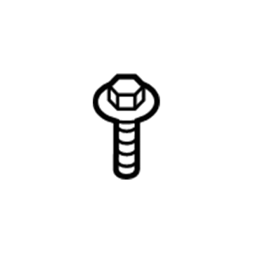11588337 GM Bracket Bolt Illustration 1 of 1