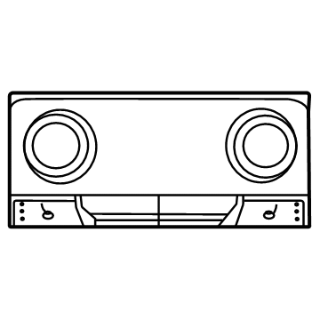 26524545 GM Control, Heater And Air Conditioner Control Illustration 1 of 1