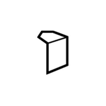 GM 96659671 Rear Body Reinforcement Bracket 96659671 GM Rear Body Reinforcement Bracket Illustration 1 of 1
