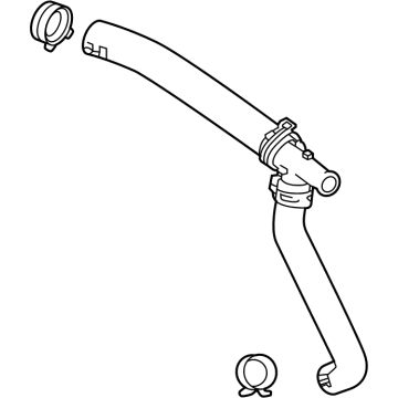 12703150 GM Outlet Hose Illustration 1 of 1