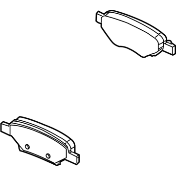 Chevy Malibu Brake Pads - 25864605