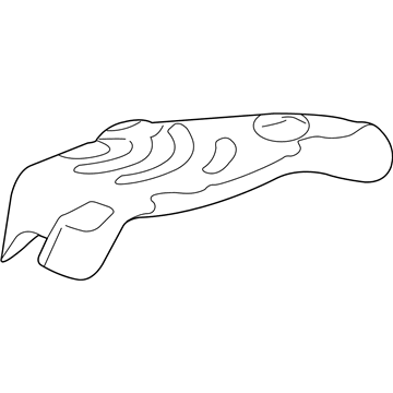 Chevy Captiva Sport Exhaust Heat Shield - 12643927