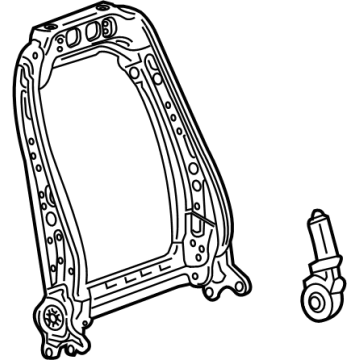 GMC 13548590 Seat Back Frame