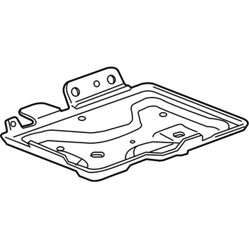 GM 22989633 Battery Tray 22989633 GM Battery Tray Illustration 1 of 1
