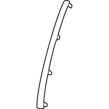 GM 22670463 Applique, Front Driver Side 22670463 GM Applique, Front Driver Side Illustration 1 of 1