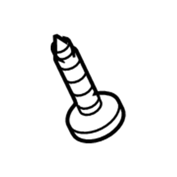 Saturn 11100351 Lower Column Cover Screw