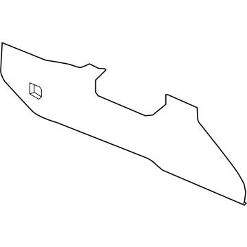 Chevy 84505566 Side Trim