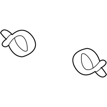 GM 16816548 Adjust Handle Spring 16816548 GM Adjust Handle Spring Illustration 1 of 1