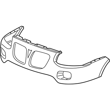 Pontiac 12336020 Bumper Cover