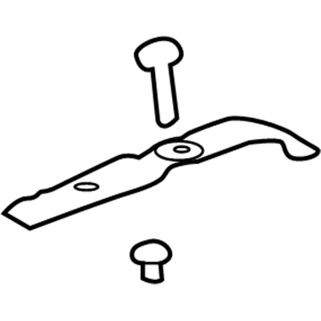 GM 15235853 Side Bracket, Driver Side 15235853 GM Side Bracket, Driver Side Illustration 1 of 1