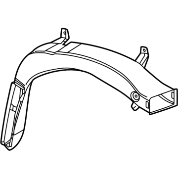 Chevy 26421531 Lower Duct