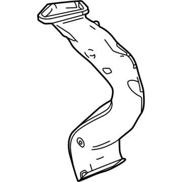 Chevy 84919282 Upper Duct