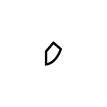 GM 25925442 Fender Mounting Bracket, Front Passenger Side 25925442 GM Fender Mounting Bracket, Front Passenger Side Illustration 1 of 1