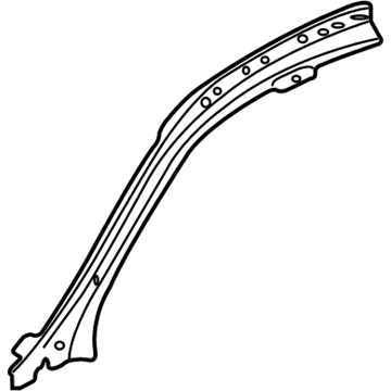 GM 22956973 Inner Windshield Pillar, Driver Side 22956973 GM Inner Windshield Pillar, Driver Side Illustration 1 of 1