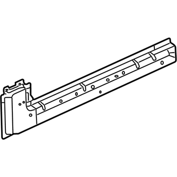 GM 20807292 Rocker Reinforcement, Front Lower Passenger Side 20807292 GM Rocker Reinforcement, Front Lower Passenger Side Illustration 1 of 1
