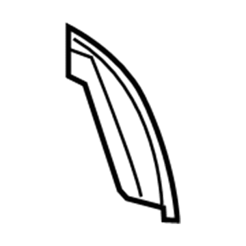 20869978 GM Lower Extension, Rear Outer Driver Side Illustration 1 of 1
