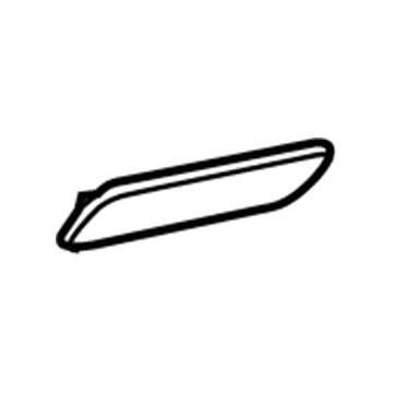 GM 84037296 Reflector, Driver Side 84037296 GM Reflector, Driver Side Illustration 1 of 1