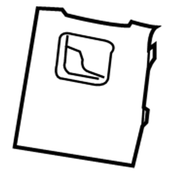 25914150 GM Finish Panel Illustration 1 of 1