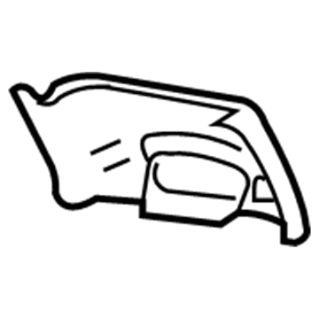 25874248 GM Rear Panel Illustration 1 of 1