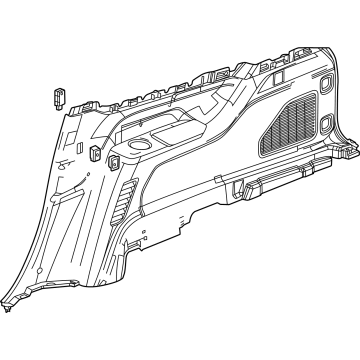 Cadillac 85747036 Lower Quarter Trim