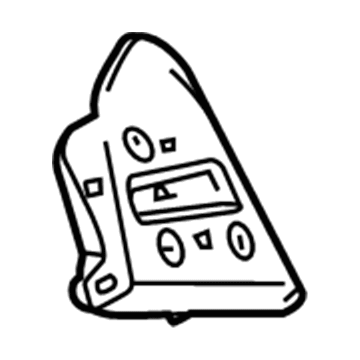 GM 84112892 Cruise Switch, Piano Black 84112892 GM Cruise Switch, Piano Black Illustration 1 of 1