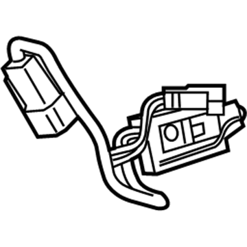 GM 84366367 Heater Control 84366367 GM Heater Control Illustration 1 of 1