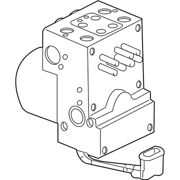 Hummer ABS Pump And Motor Assembly - 19416846